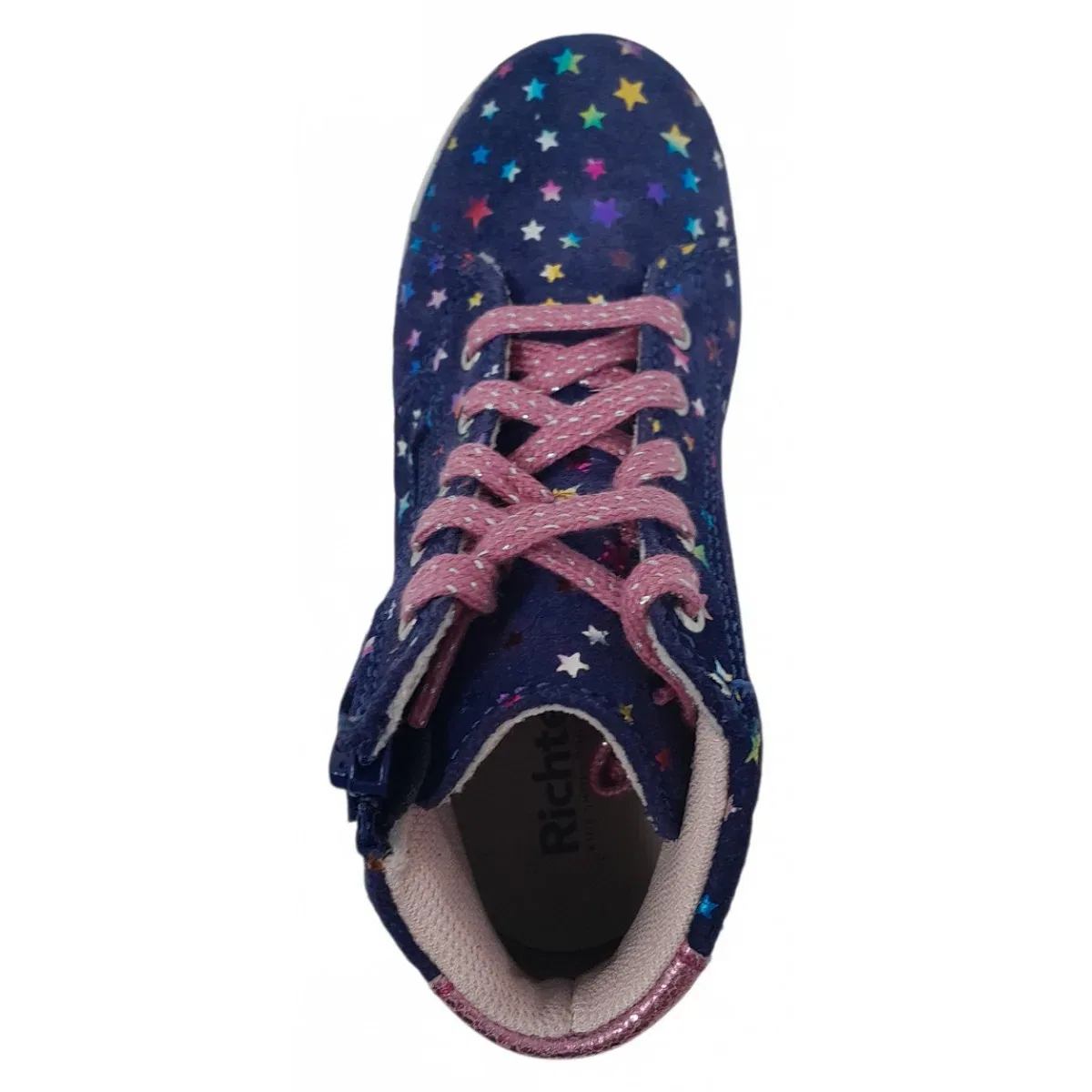 Кроссовки низкие кожаные Richter Shoes, синий — фото 4