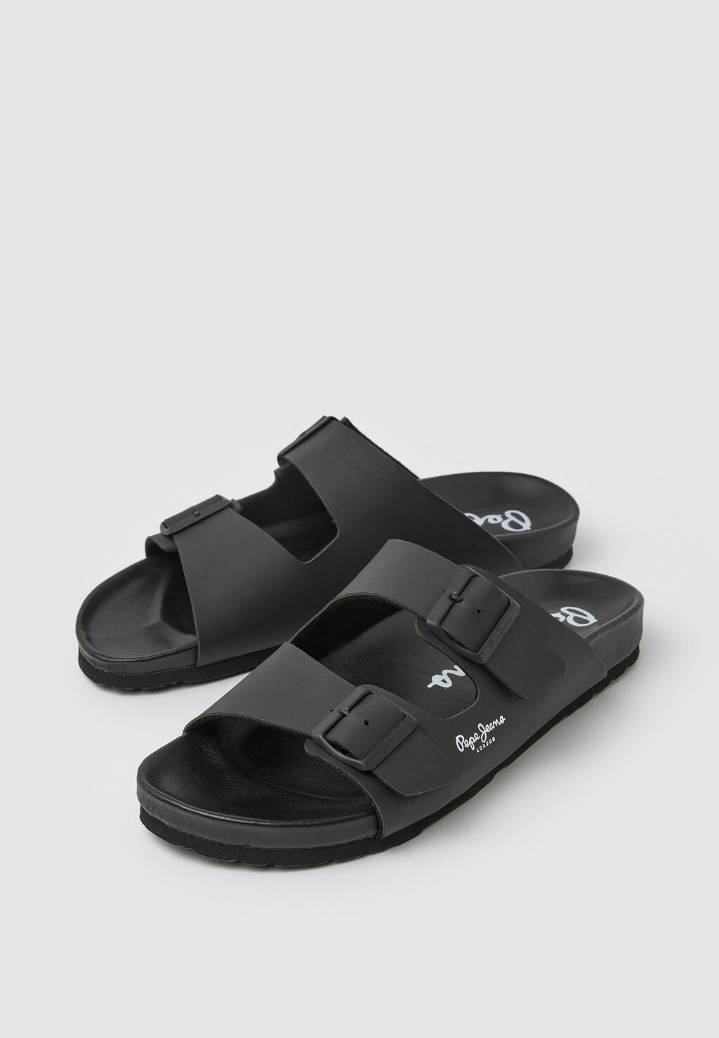 Мюли на плоской подошве ROYAL DOUBLE Pepe Jeans, цвет black — фото 2