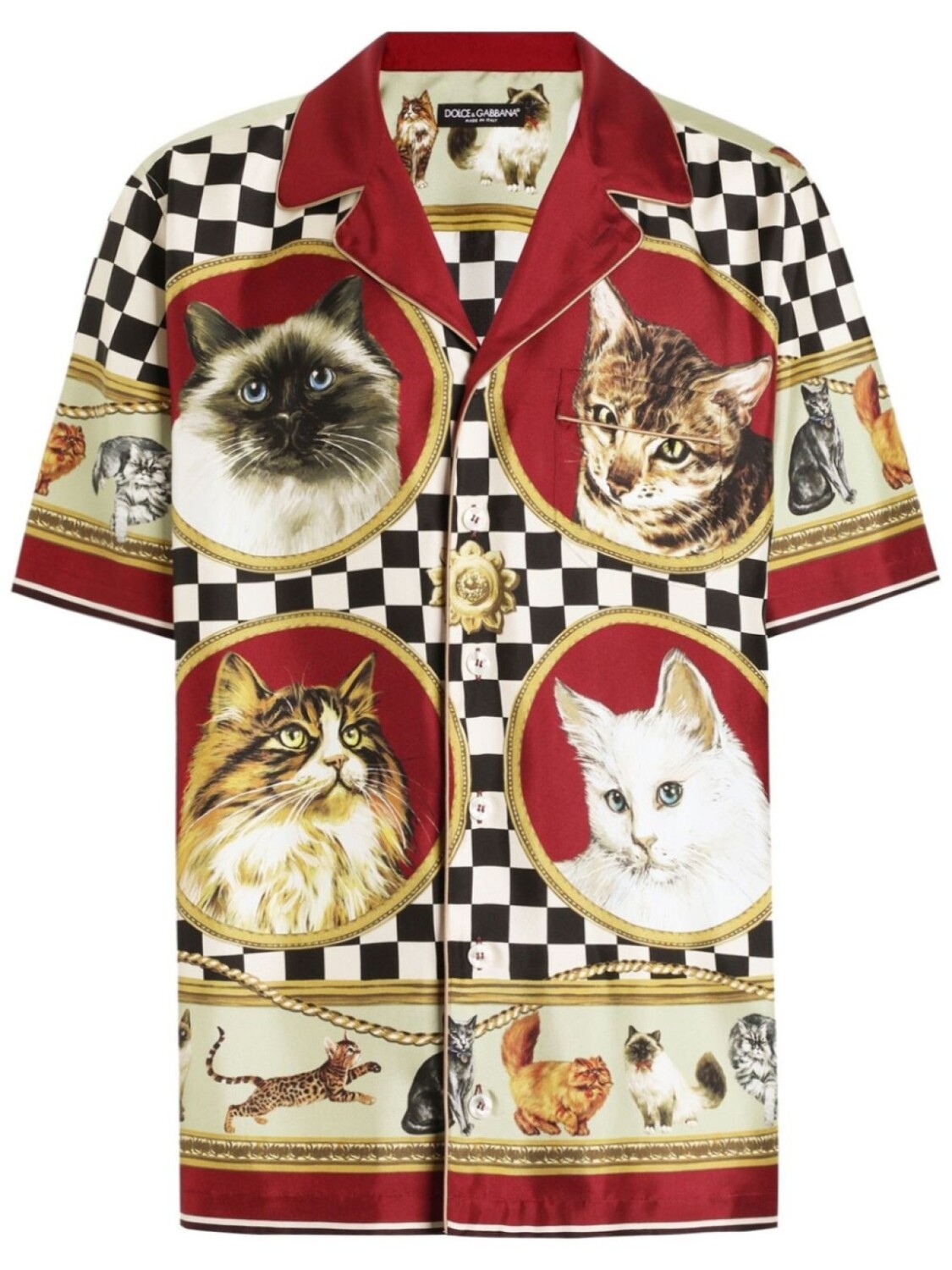 

Dolce & Gabbana рубашка с принтом, нейтральный