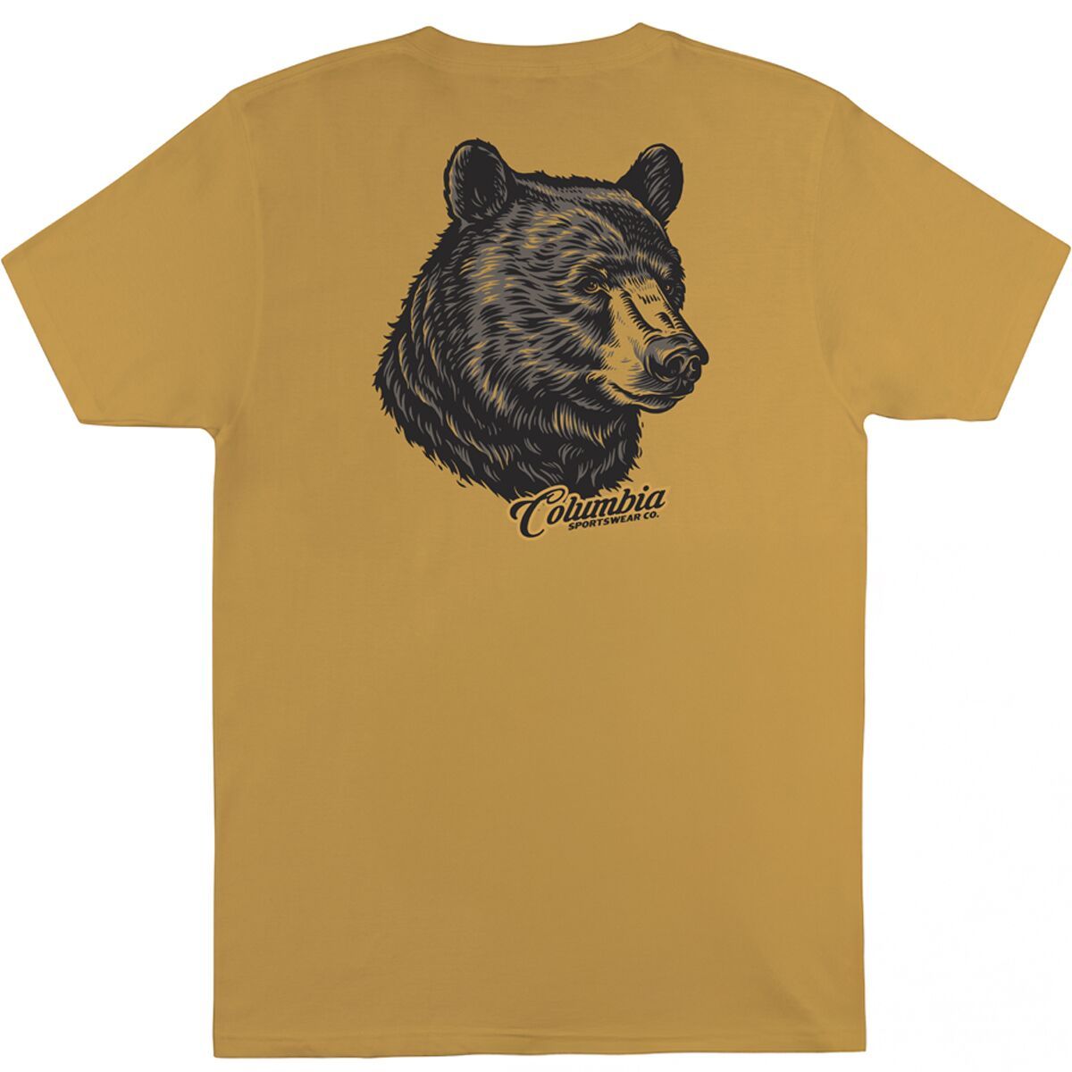 

Футболка с коротким рукавом Rob Columbia, цвет mustard