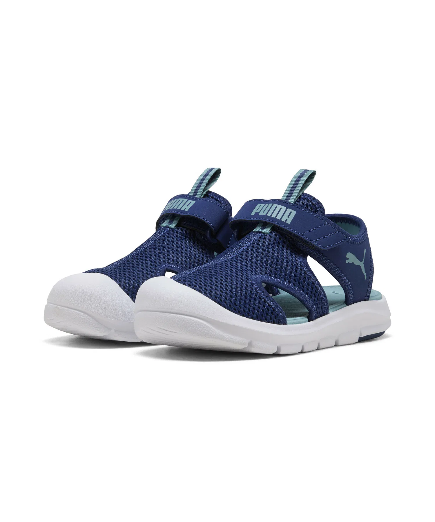 Детские сандалии PUMA Fun Racer Mesh розовые — фото 2