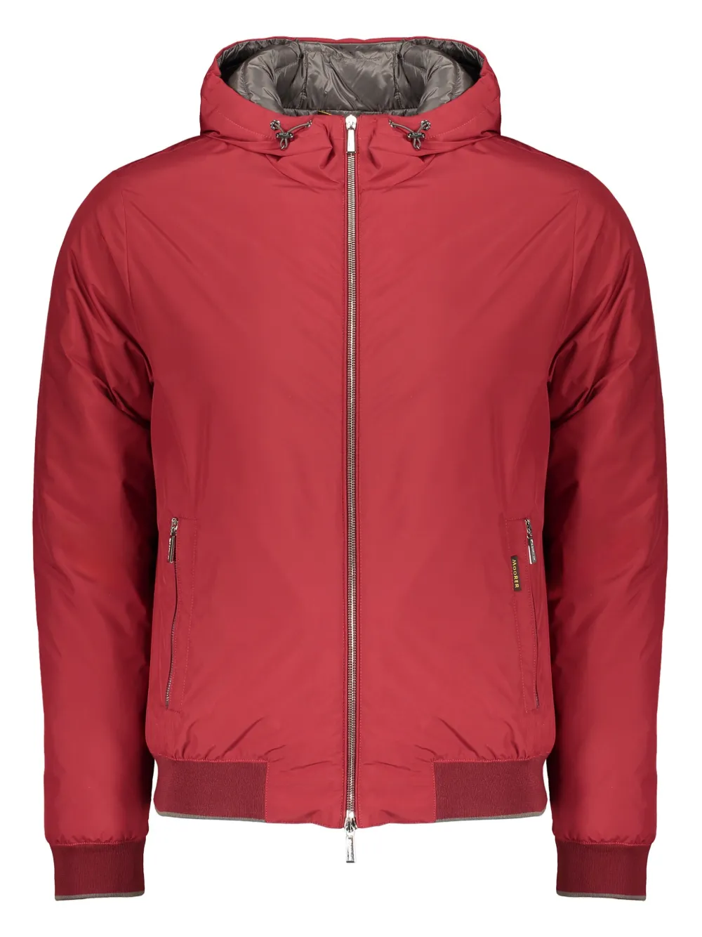 

Стеганая куртка с капюшоном Moorer, красный