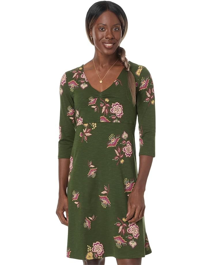 

Платье Toad&Co Rosalinda Dress, цвет Epidote LG Scale Print