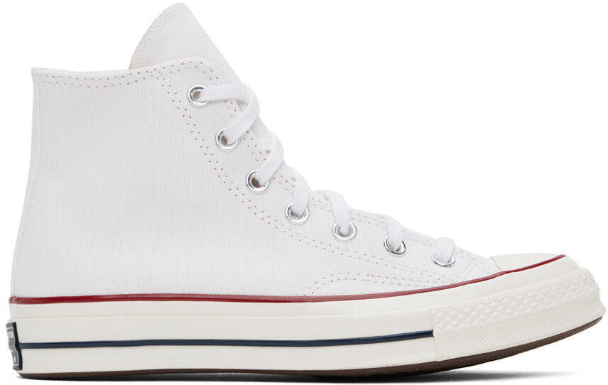 

Белые высокие кеды Chuck 70 Converse