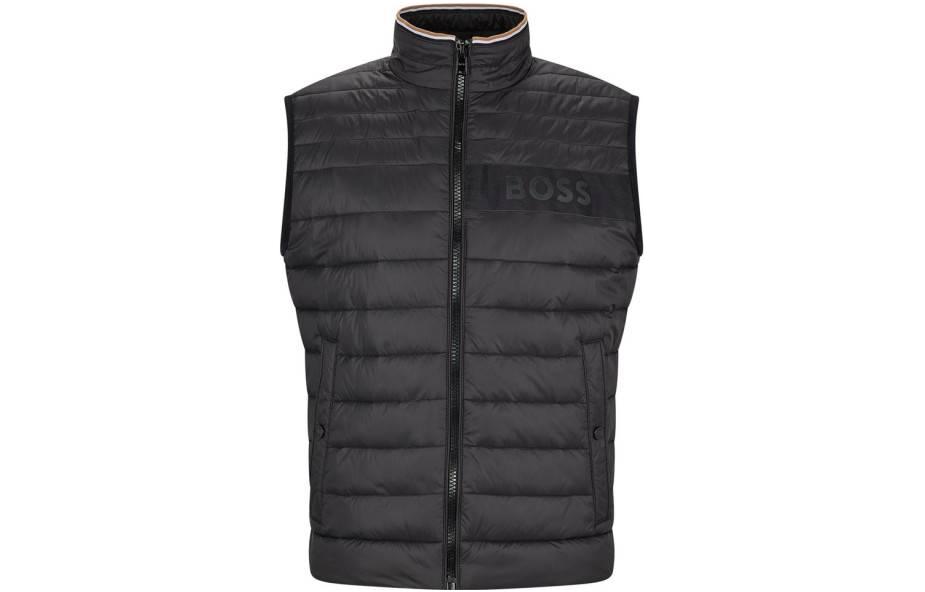 

HUGO BOSS Стеганый жилет с логотипом, Black