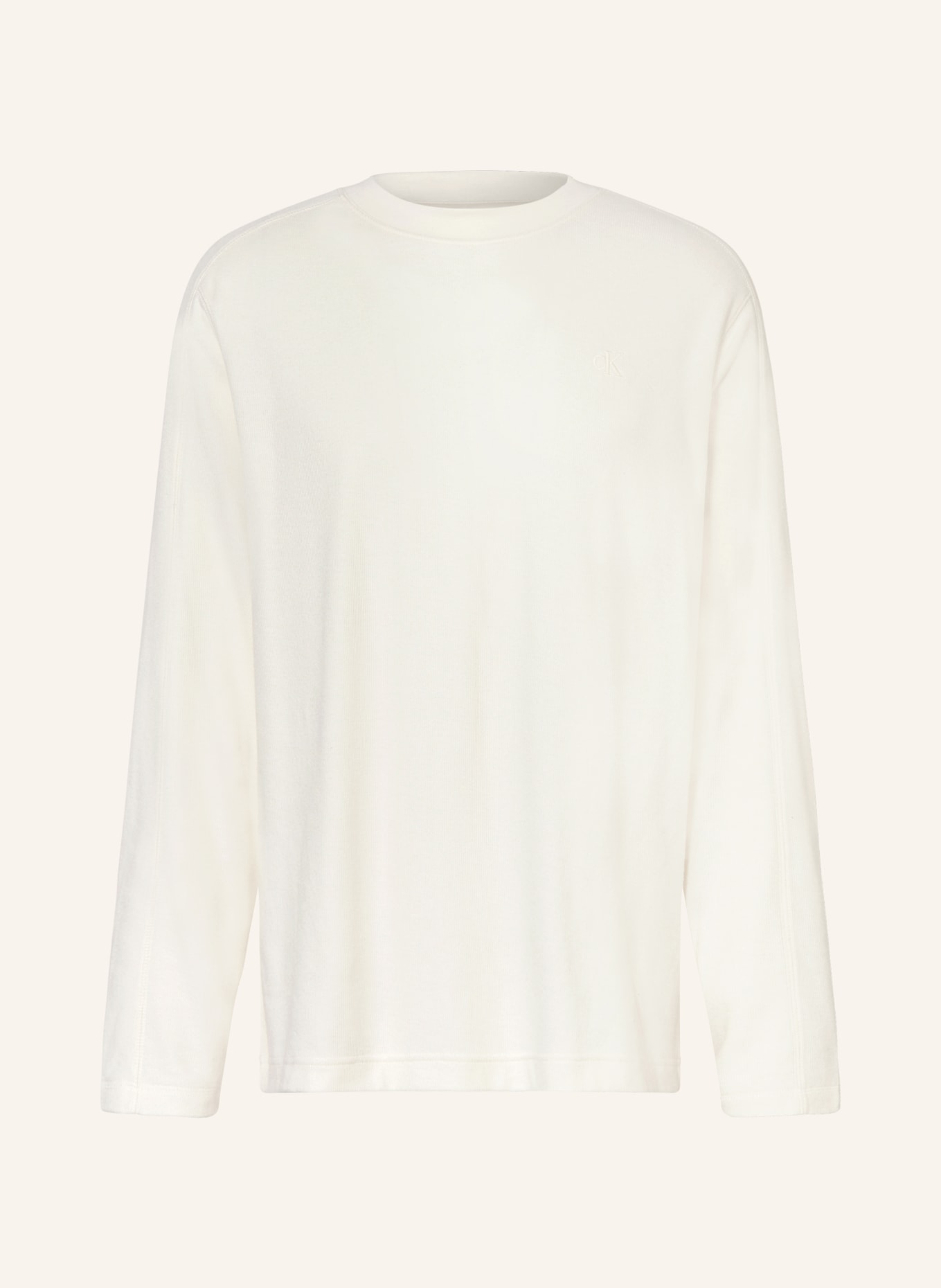 

Рубашка с длинными рукавами Calvin Klein Jeans, экрю