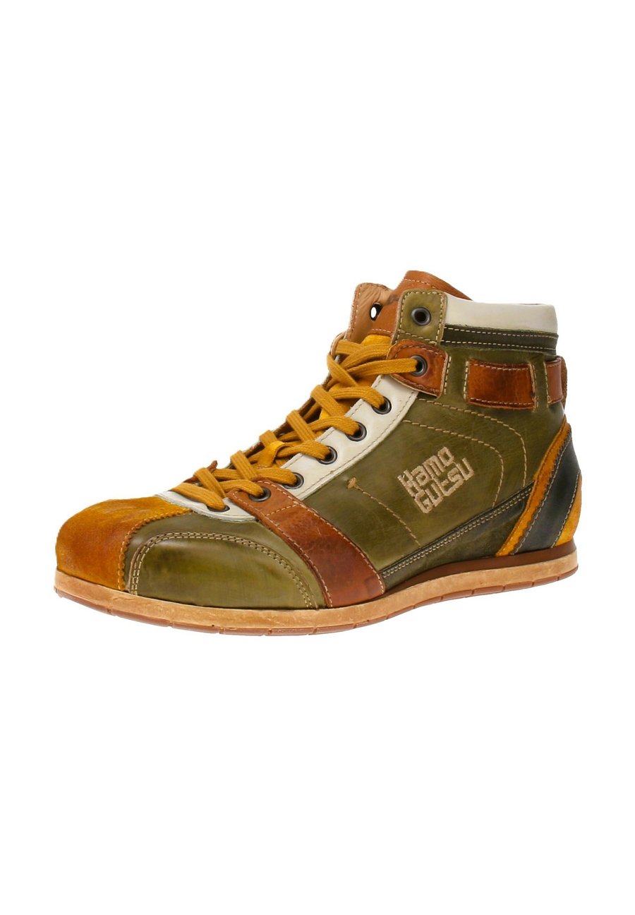 

Кроссовки Kamo Gutsu High-top trainers, Ocra/Foresta/Ochre
