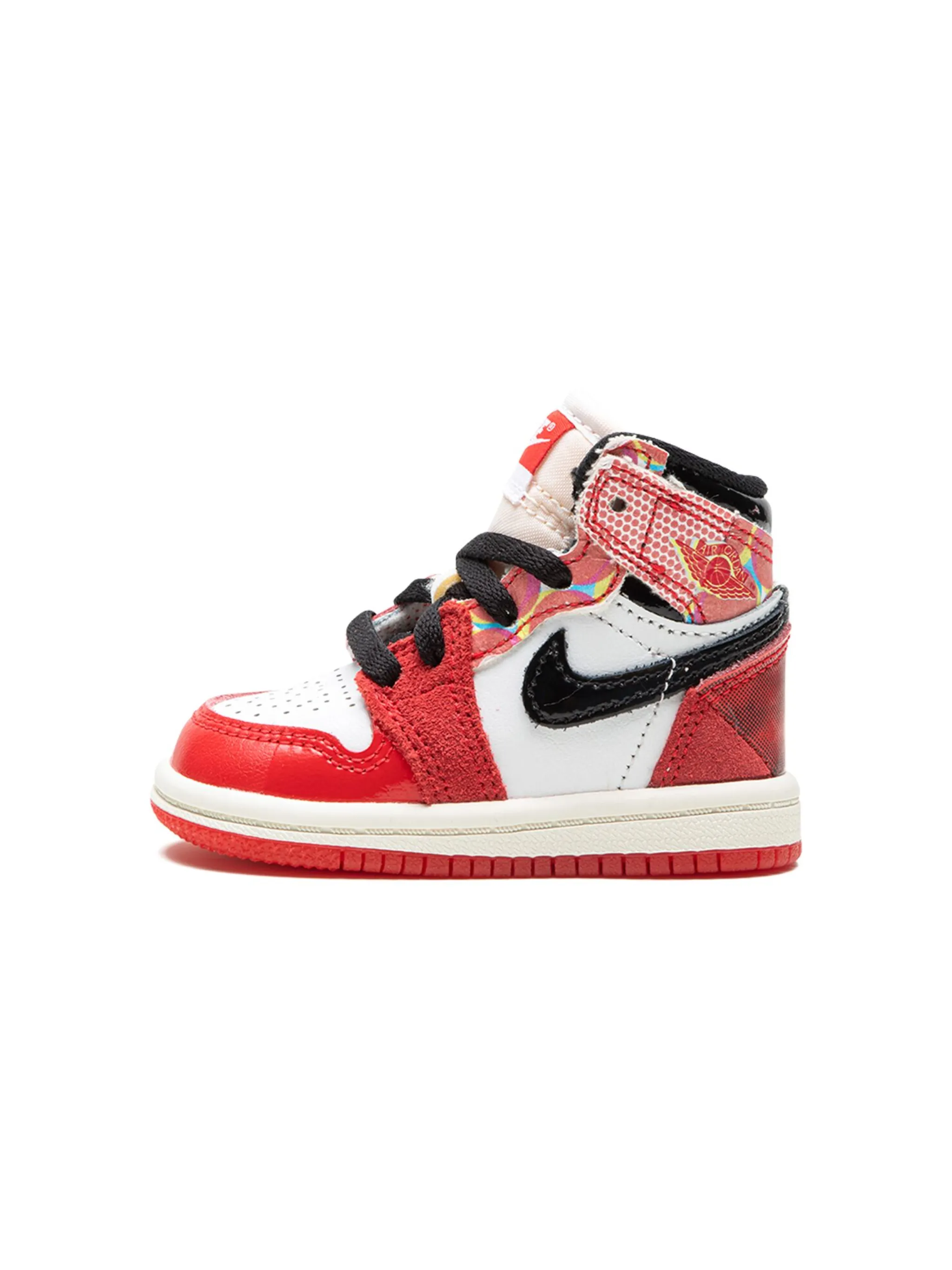 Кроссовки Air Jordan 1 из коллаборации с Spider-Man Across the Spider-Verse Jordan Kids, белый — фото 4