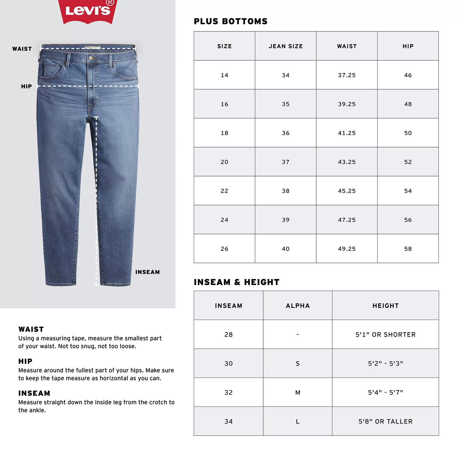 Джинсы скинни Levi's 311 больших размеров Levi's, черный — фото 3