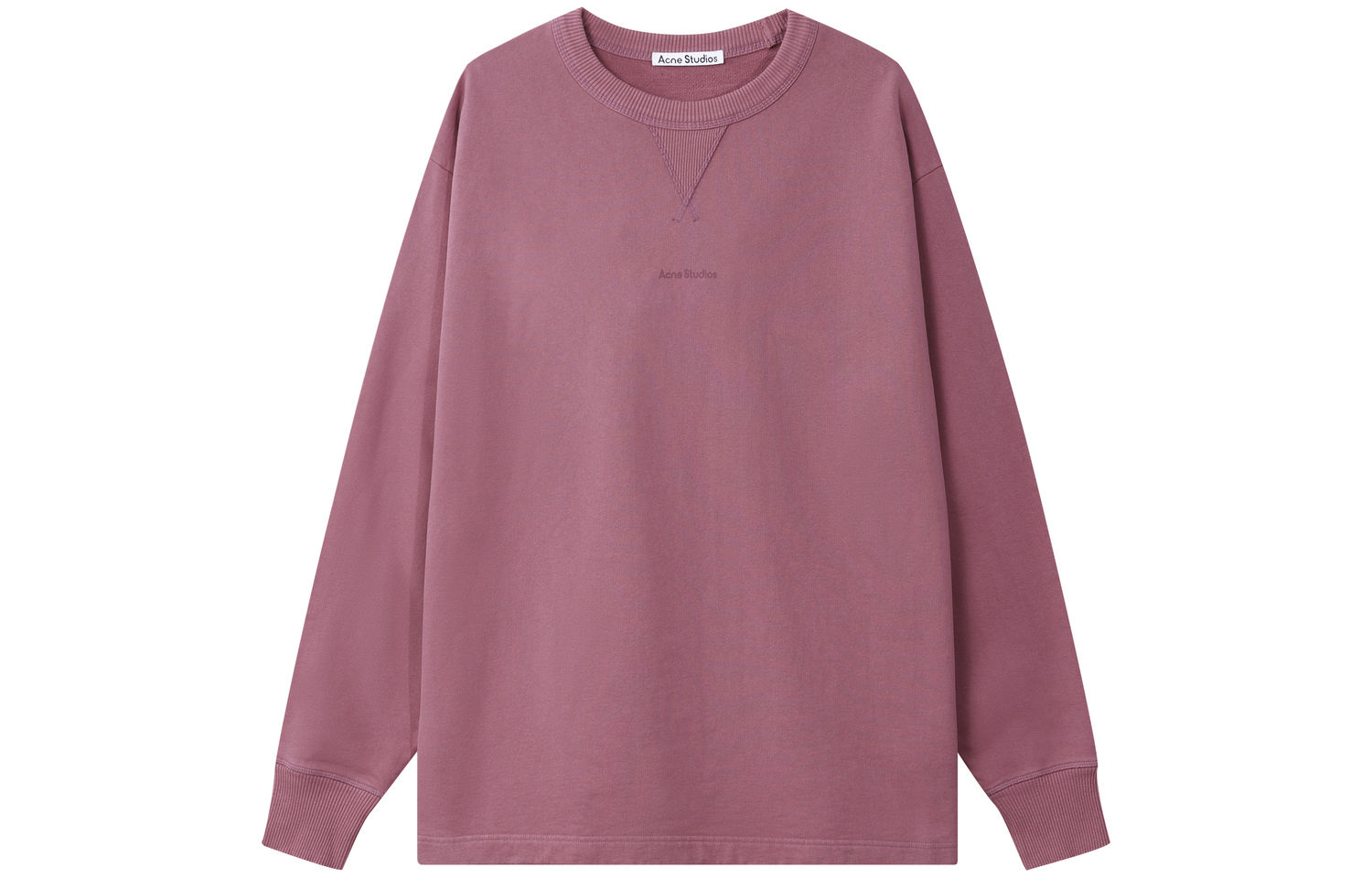 

Свитер мужской постиранный розовый Acne Studios