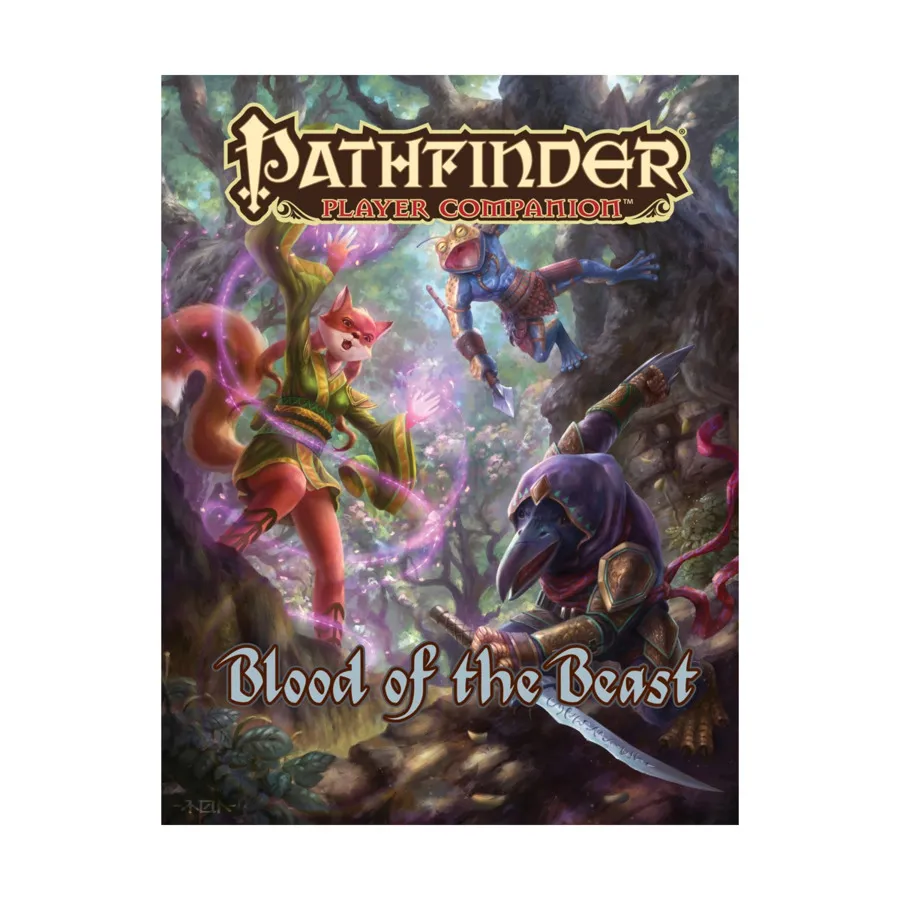 

Blood of the Beast, Pathfinder Roleplaying Game (1st Edition) - Player Companion - Race Guides, мягкая обложка
