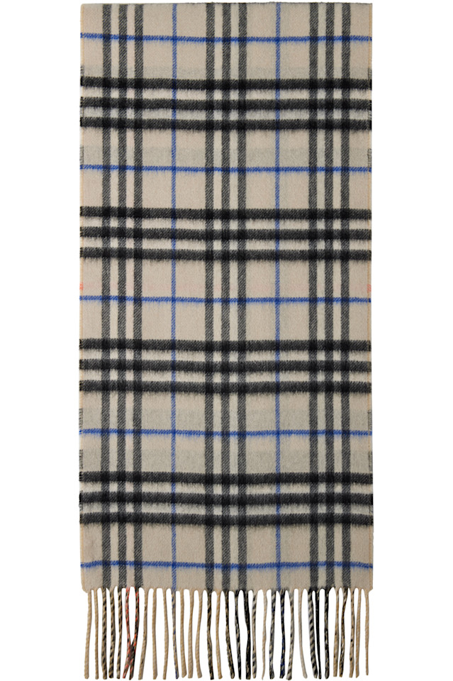 

Средний кашемировый шарф Burberry, мультиколор