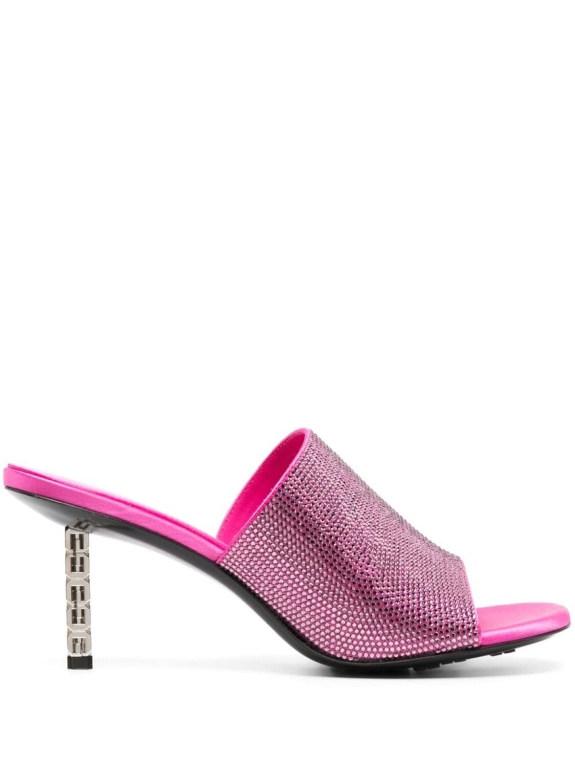Givenchy мюли G Cube 70 с открытым носком, розовый