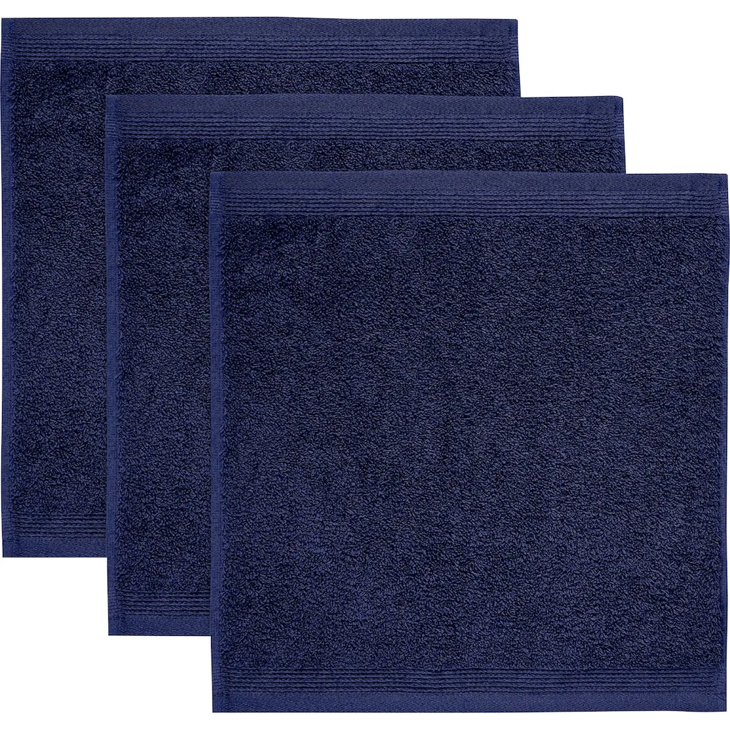 

Полотенце Superwuschel с бордюром, комплект полотенец, 100% премиальный хлопок, мягкое Möve, Deep sea