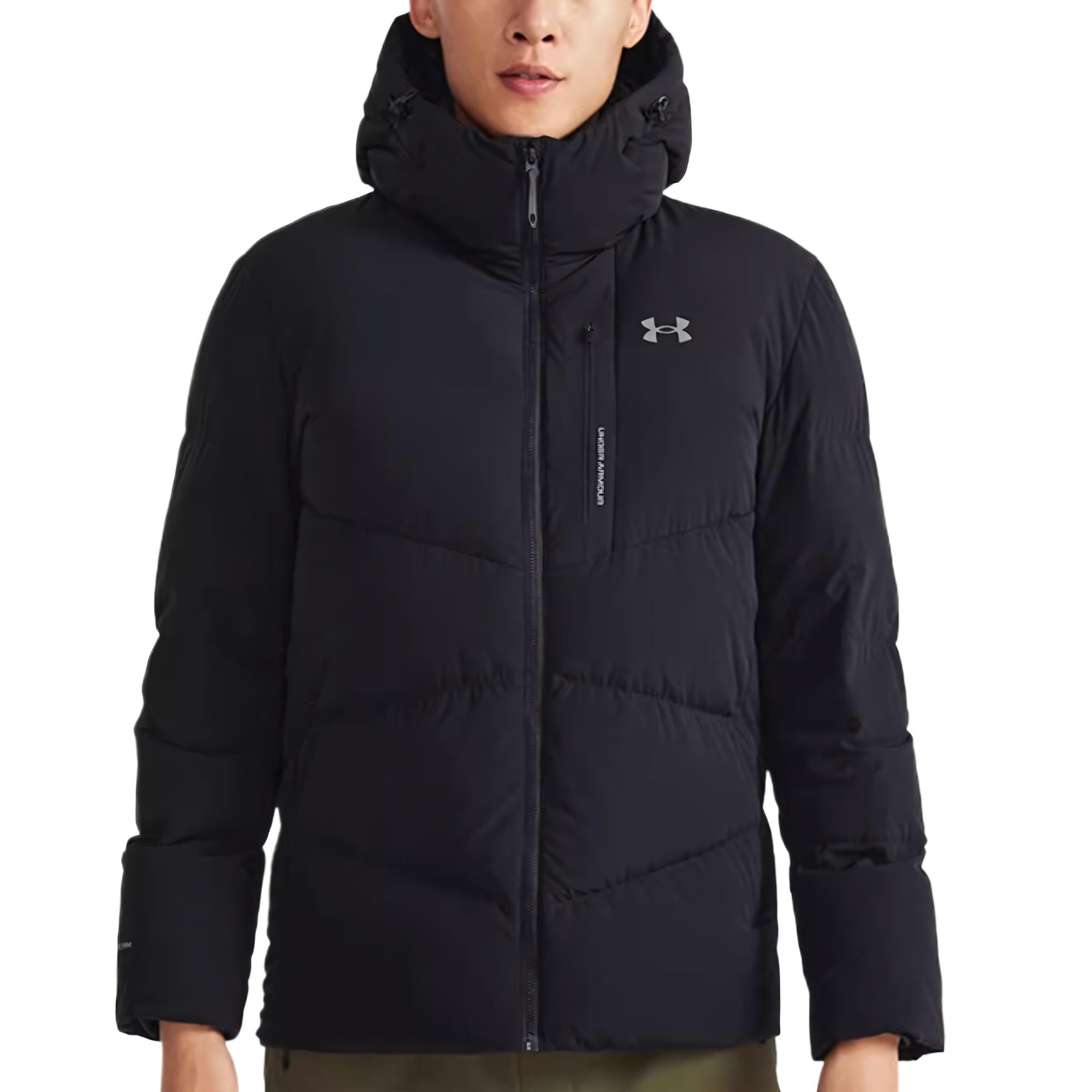 

Under Armour Пуховик мужской сумеречно-черный Twilight Black, 0033/Twilight Black