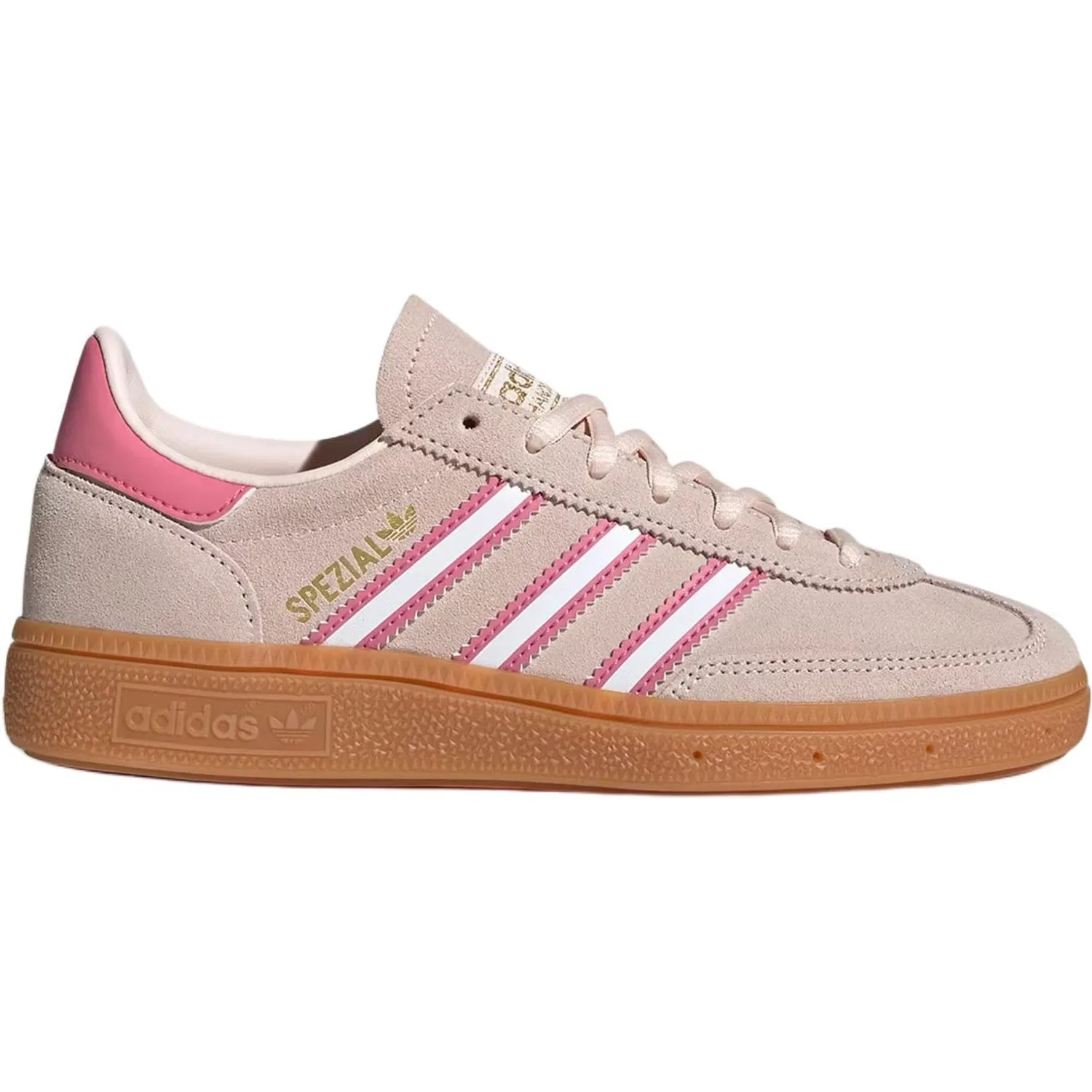 Кроссовки для скейтбординга HANDBALL SPEZIAL Adidas Originals Cloud White/Rose Pink — фото 3