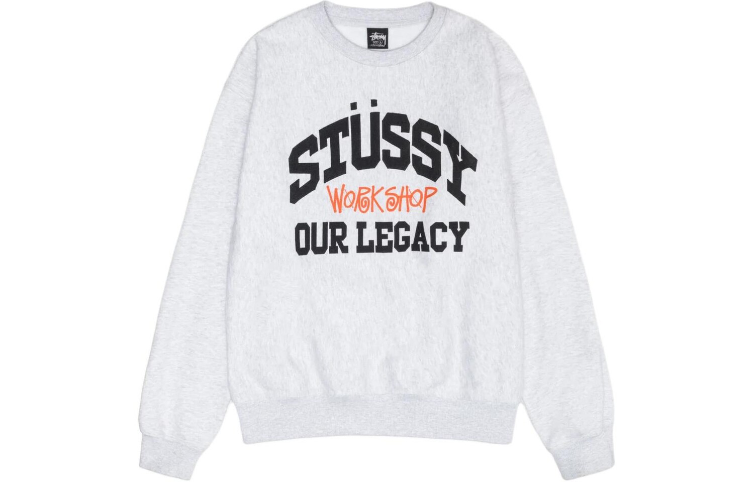 Толстовка Stüssy X Our Legacy Workshop Stussy, цвет Natural — фото 3
