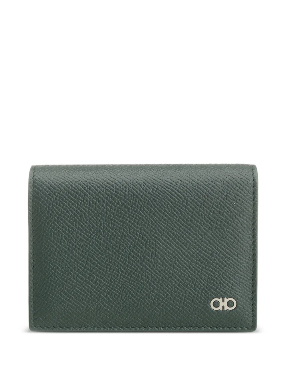 

Кошелек с декором Gancini Ferragamo, зеленый