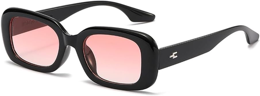 

Классические солнцезащитные очки LVTFCO с градиентным покрытием и заклепками, персонализированные, в стиле ретро, ​​для уличной фотографии, для вождения, Black Gradient Pink