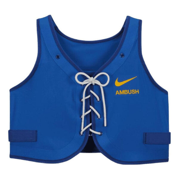 Жилет x ambush lux bra 'game royal university gold' Nike, синий — фото 2