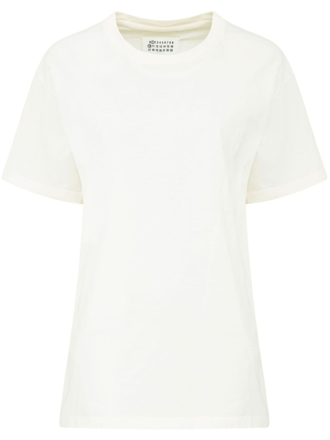 

Maison Margiela футболка с логотипом, белый