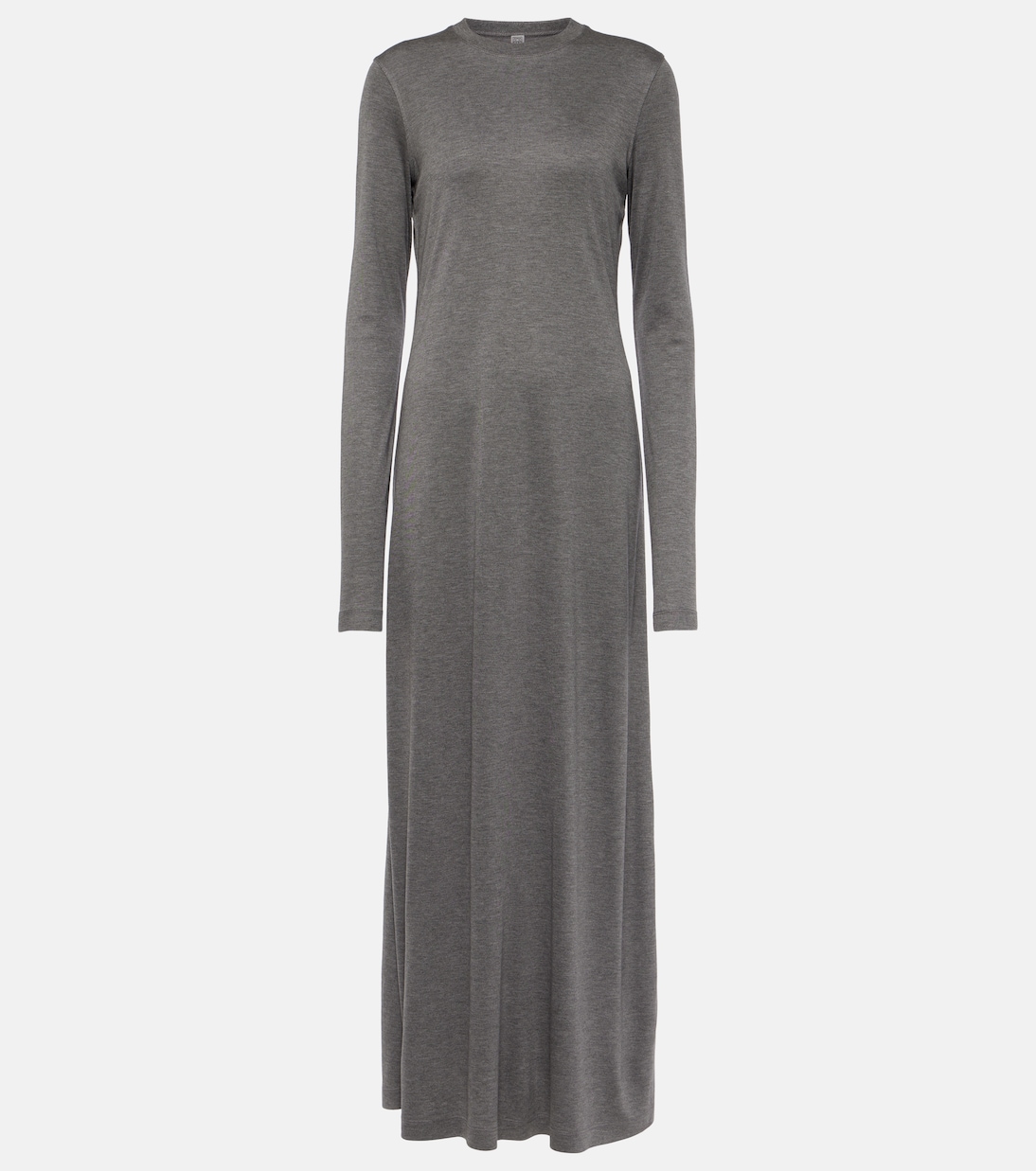 

Платье макси из джерси Toteme, Grey Melange