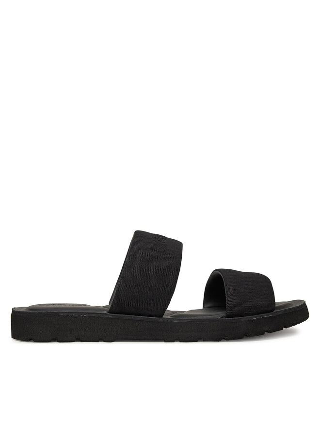

Сабо Double Strap Cv Logo HM0HM01801 Calvin Klein, черный