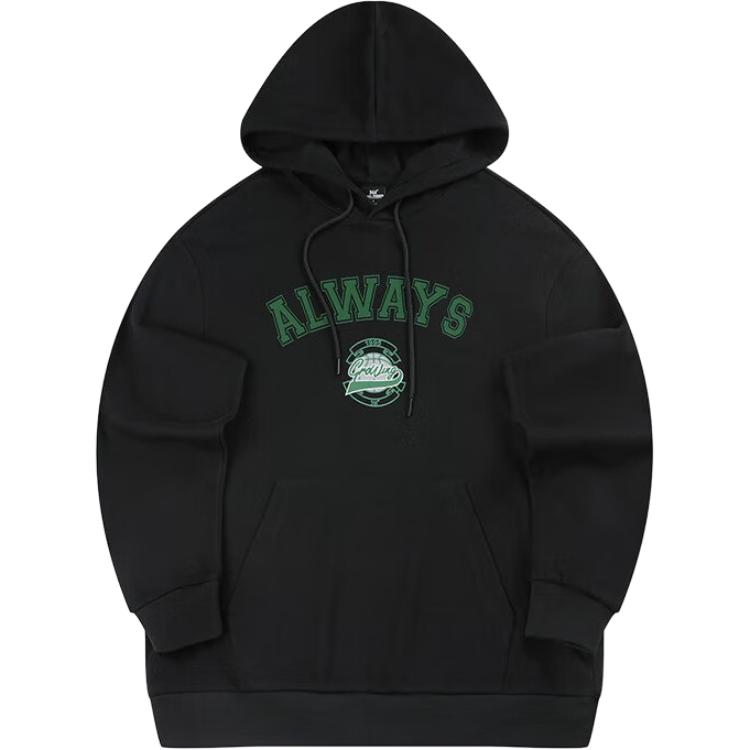 

361° Толстовка мужская Super Black с капюшоном утепленная Regular