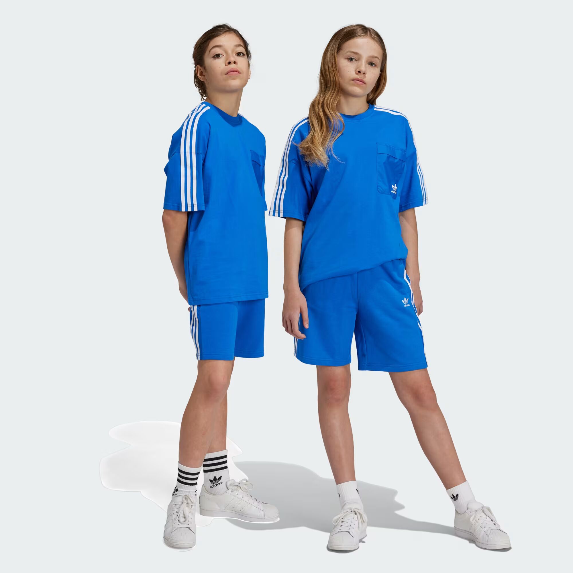 

Детские шорты Adicolor Adidas, цвет Blue