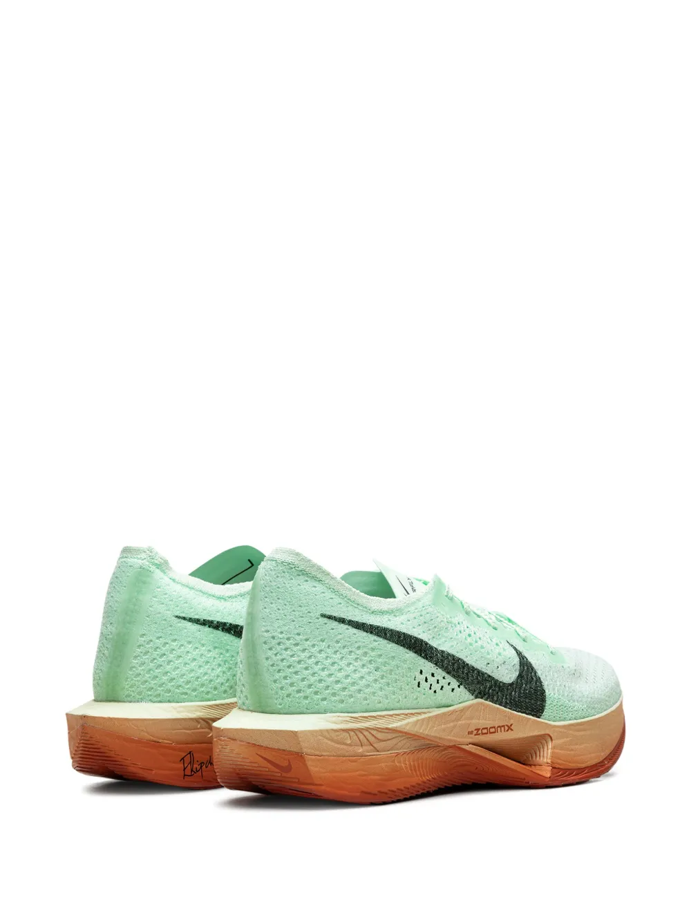 Кроссовки ZoomX Vaporfly Next% 3 «Eliud Kipchoge It's Just The Start» Nike, зеленый — фото 3