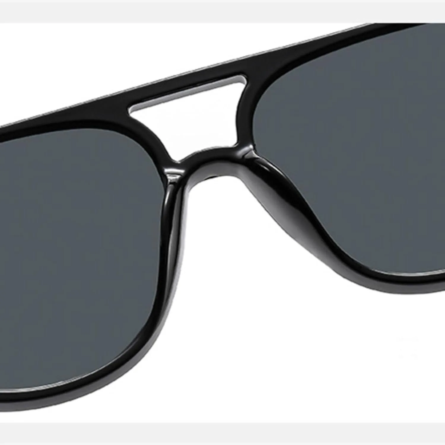 

Мужские солнцезащитные очки Retro Rivets с двойной перемычкой, сине-оранжевые, с защитой от УФ-излучения UV400, женские, класса люкс VFDHN, Tea Stripe Blue