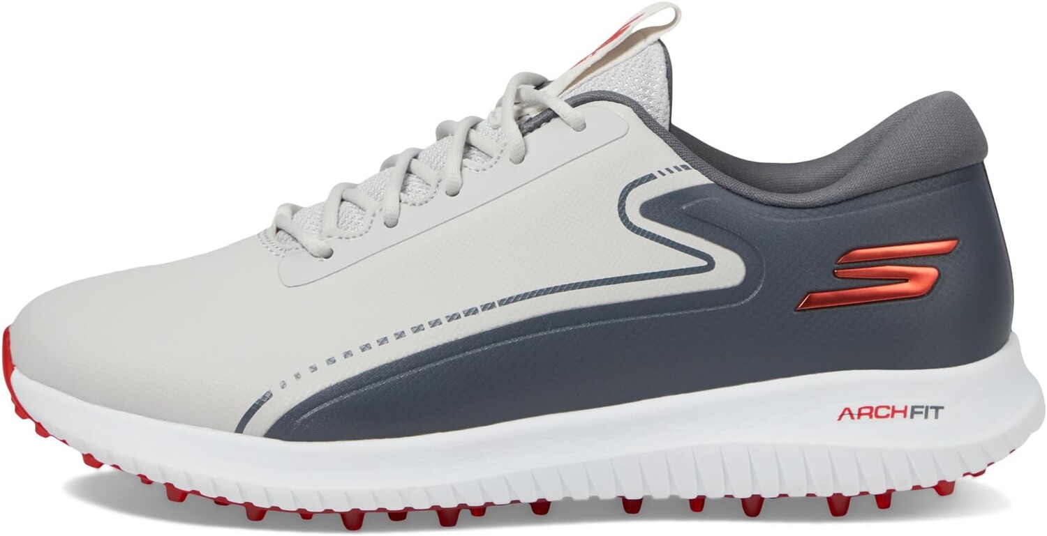 Кроссовки Go Golf Max-3 Skechers, цвет Grey/Red — фото 4