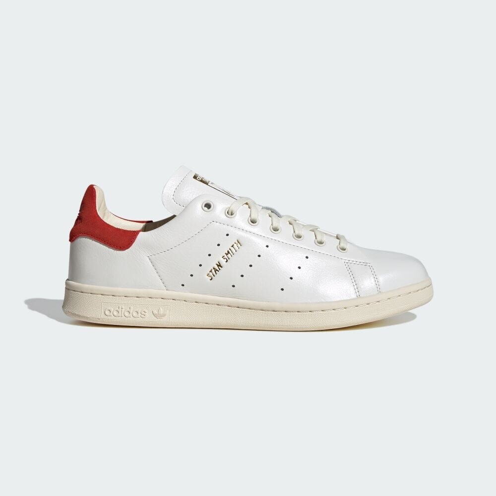 

Кроссовки Adidas STAN SMITH LUX, цвет Cloud White/Cream White/Red