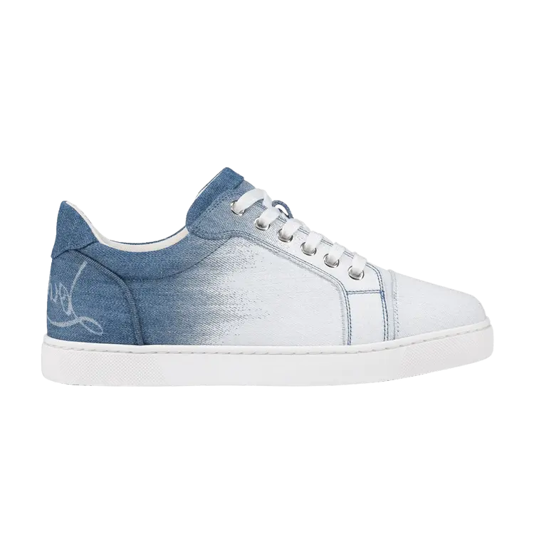 

Кроссовки Christian Louboutin Fun Vieira Denim Brushed Effect, синий
