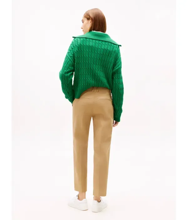 Брюки чинос slim fit Tommy Hilfiger, бежевый — фото 3