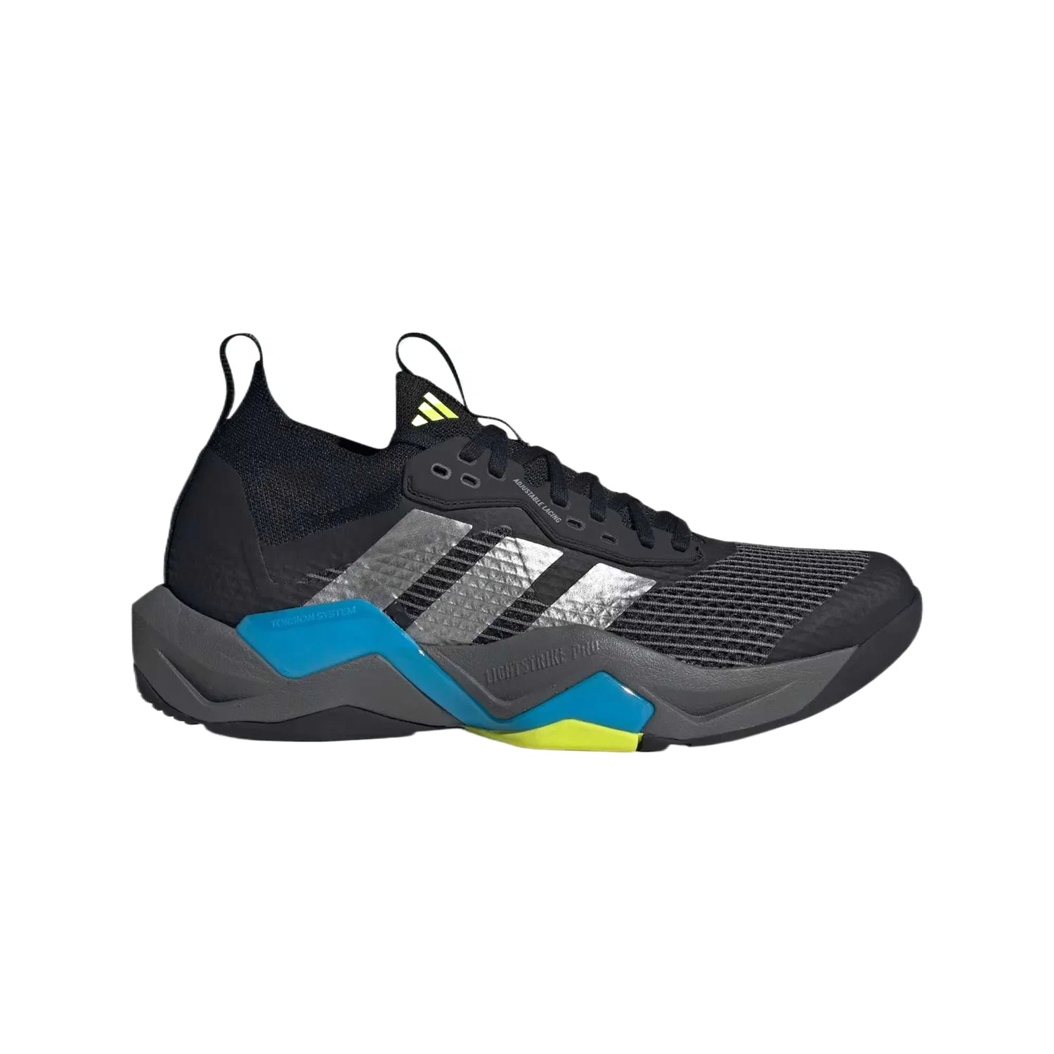 Кроссовки для тренировок Rapidmove Adv 2 Adidas Core Black/Iron Gray/Sun Yellow — фото 3