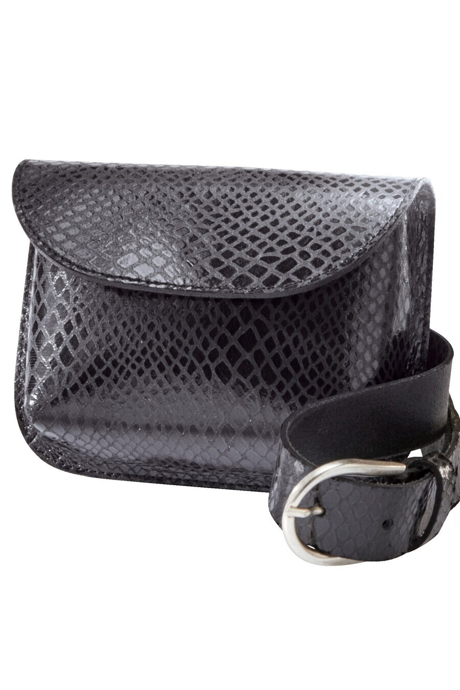 

Кожаный ремень Angel of Style Belt, черный