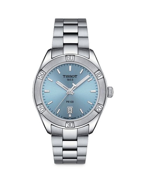 

Классические часы PR 100, 36 мм Tissot, цвет Blue