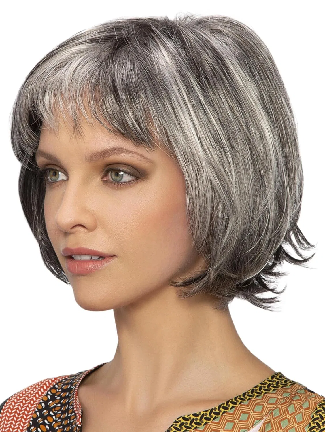 Парик «Maren» из синтетических волос от Trendhair Trendhair Designs By Lofty, Slate, Brightly Highlighted — фото 2
