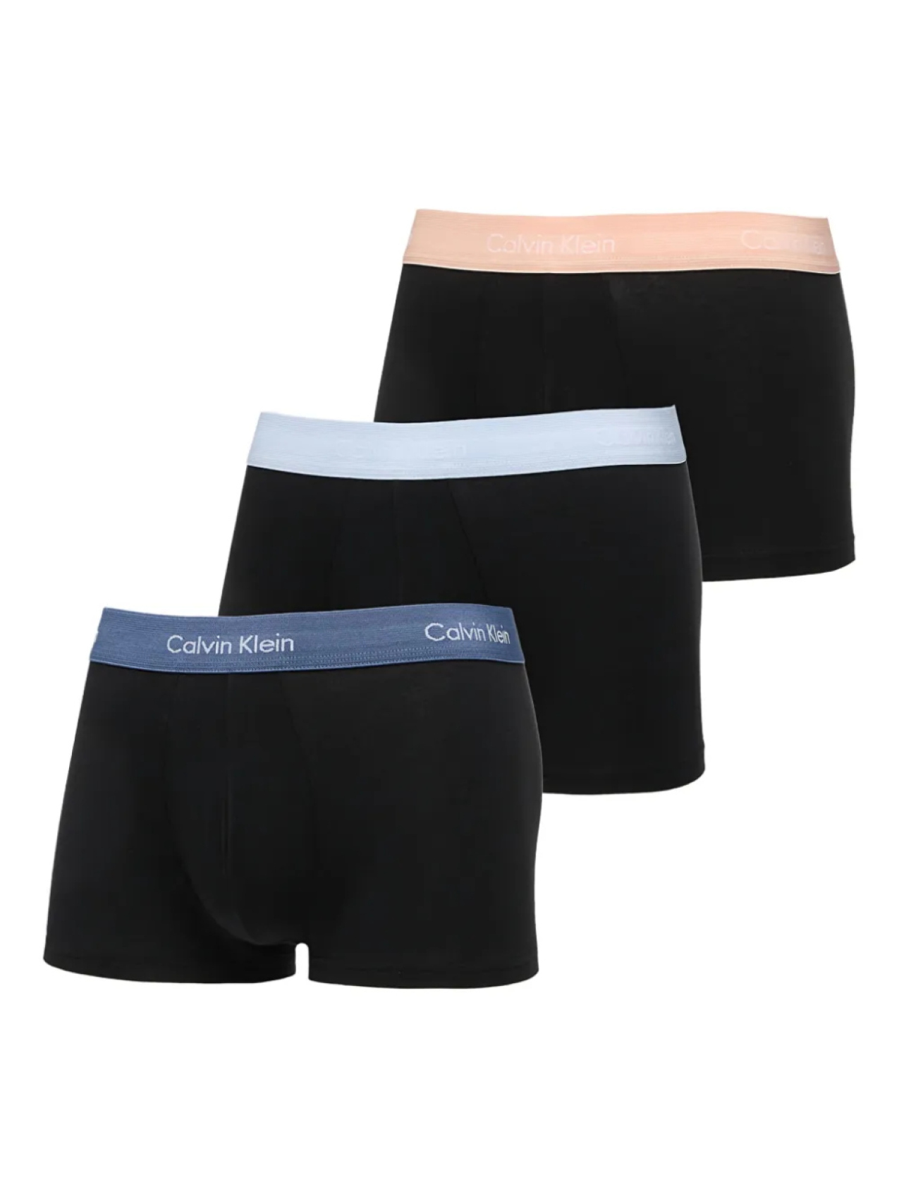 

Calvin Klein комплект из трех боксеров с логотипом, черный