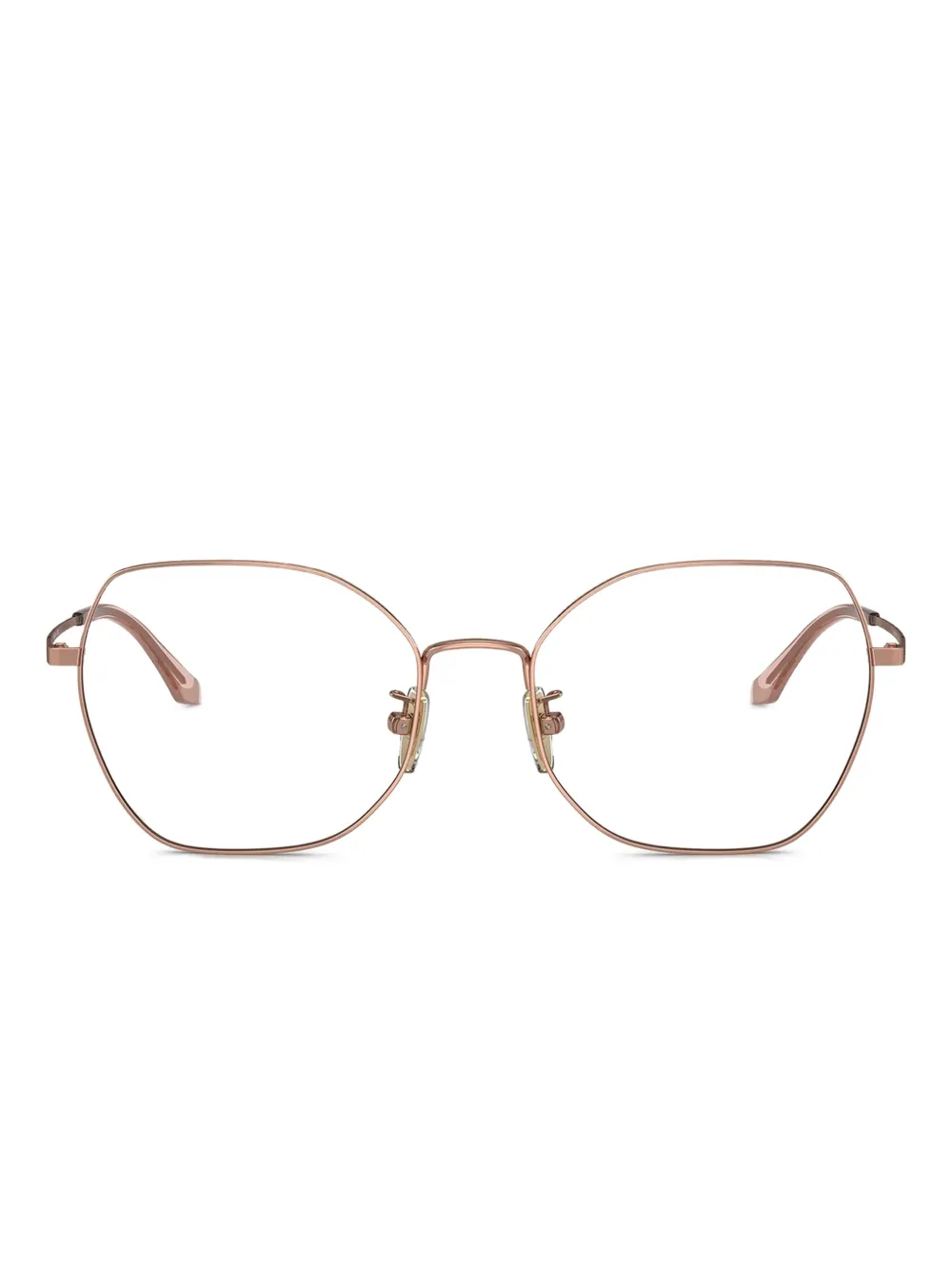 

Очки в геометричной оправе Vogue, розовый