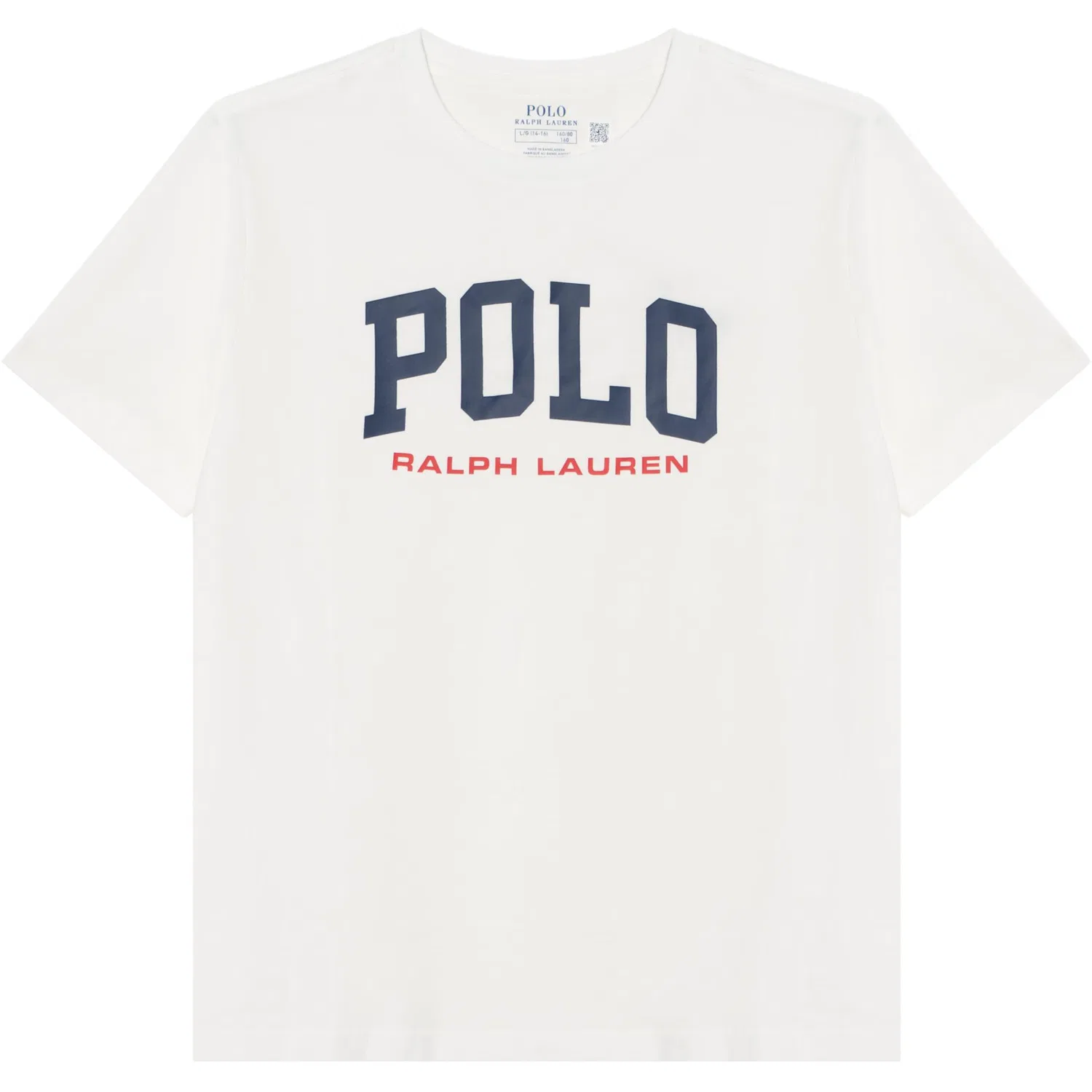 Футболка Polo Ralph Lauren Standard White для подростков