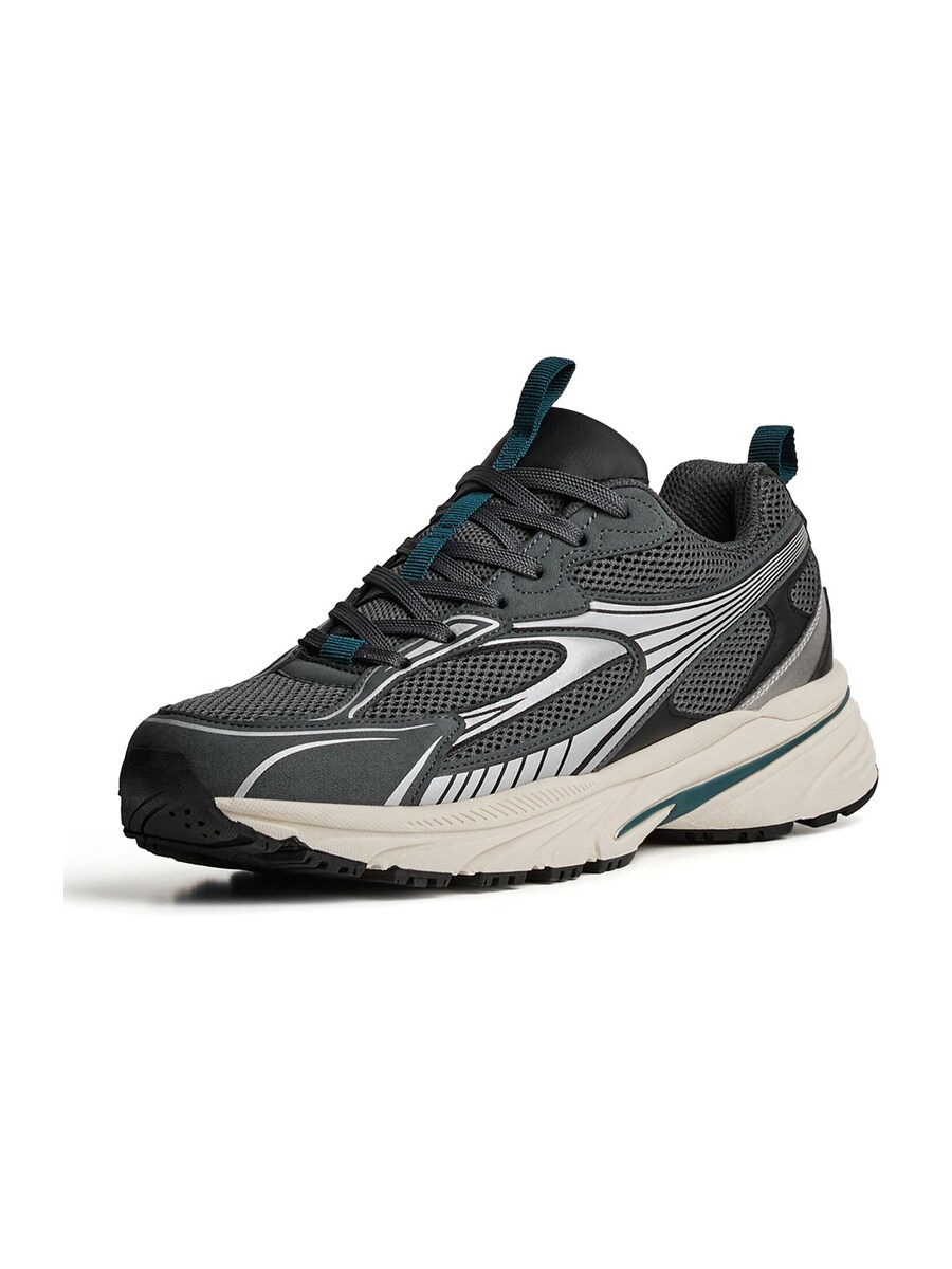 

Кроссовки Bershka, Silver grey/Dark grey