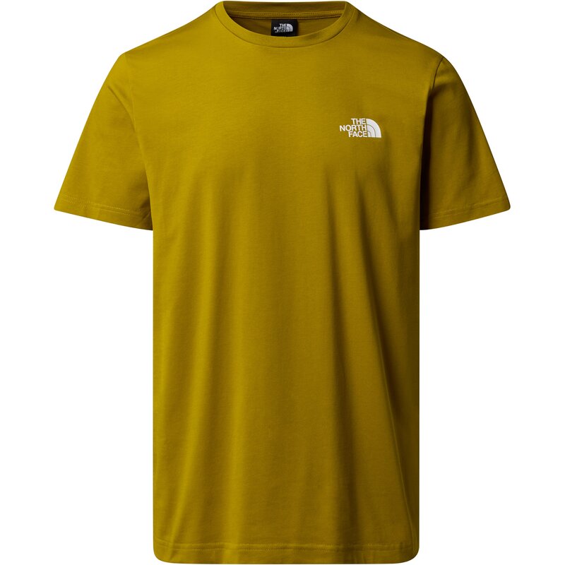 

Футболка ms/s simple dome tee The North Face, цвет deep dijon