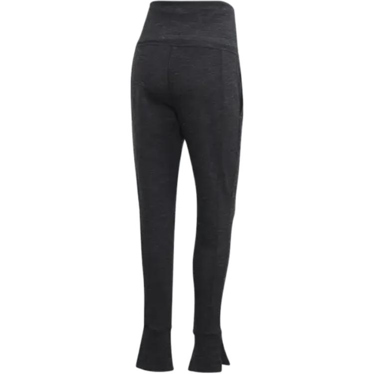Adidas Высокие облегающие брюки Casual Pants Women's Black — фото 4