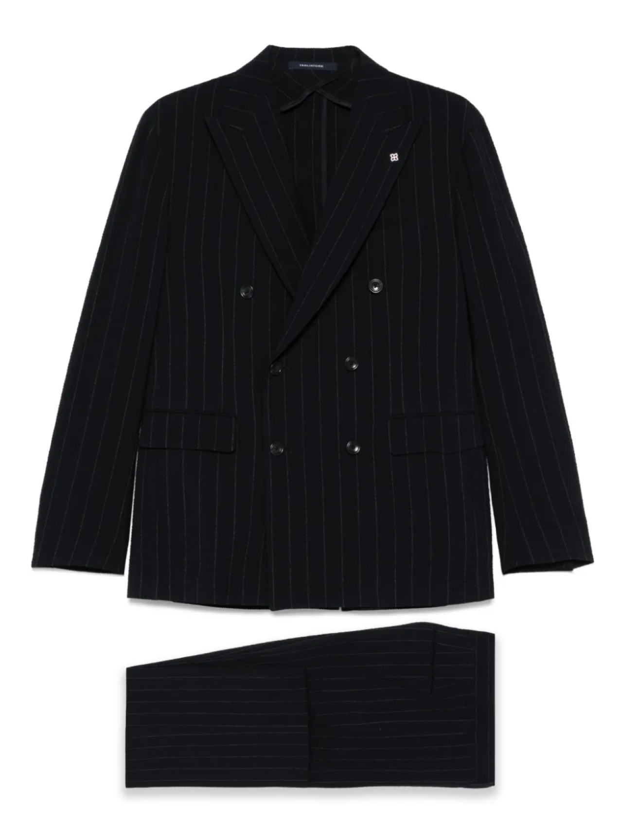 

Костюм в тонкую полоску Tagliatore, синий