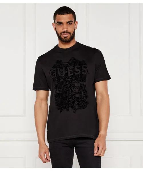 

Футболка Regular fit Guess Jeans, черный