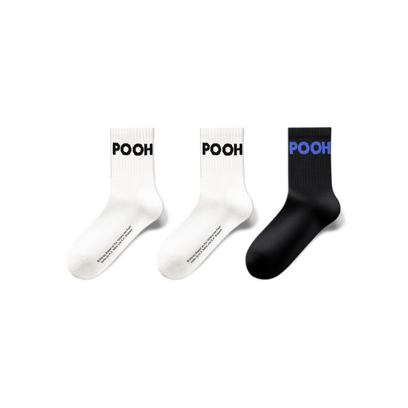 

Набор из 3 пар носков Winnie The Pooh Series Mid Calf Disney, черный