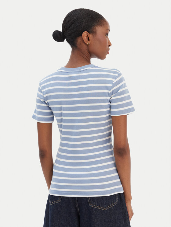 Футболка slim fit New Cody WW0WW40587 Tommy Hilfiger, голубой — фото 3