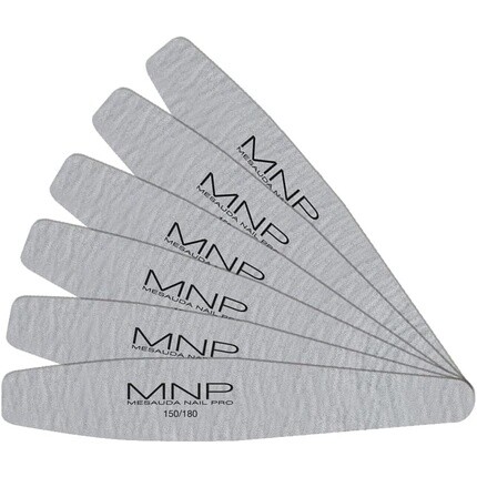 Белые деревянные напильники 150 Zebra 180 — 6 шт. Mesauda